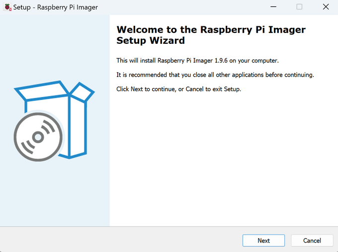 安装Raspberry Pi imager